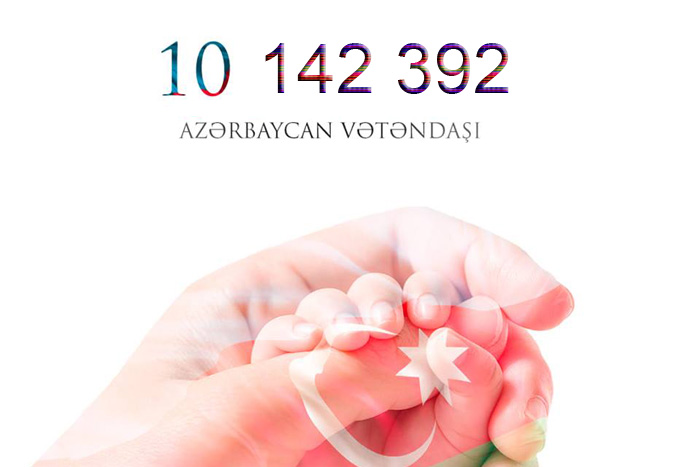 Azərbaycan əhalisinin sayı 10 milyon 142 min 392 nəfərə çatıb