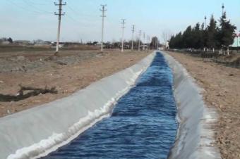 Beyləqanda torpaq məcralı kanallar beton üzlüyə alınır