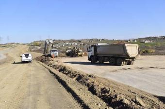 Füzuli-Hadrut  avtomobil yolunun inşası davam edir