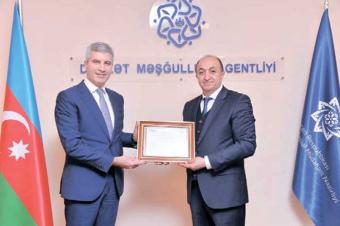 Dövlət Məşğulluq Agentliyinin Bakı Peşə Hazırlığı Mərkəzi  ölkəmizdə ilk  ISO sertifikatlı peşə hazırlığı müəssisəsi oldu