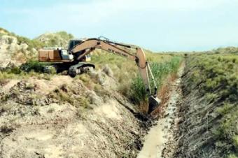 Siyəzəndə torpaq kanallar beton üzlüyə alınır