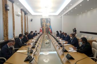 Azərbaycan-Gürcüstan parlamentlərarası əlaqələrinin inkişaf perspektivləri müzakirə olunub