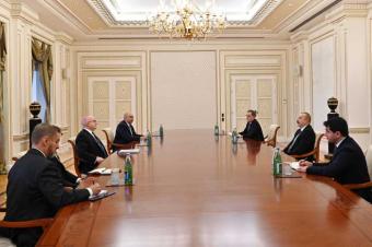 Prezident İlham Əliyev ABŞ Dövlət Departamentinin Qafqaz danışıqları üzrə baş müşavirini qəbul edib 