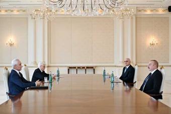 Prezident İlham Əliyev Rusiya Baş nazirinin birinci müavinini qəbul edib