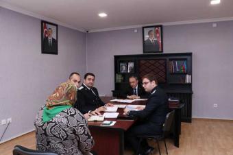 Baş prokuror Ağdam rayonunda vətəndaşları qəbul edib