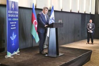İsrail Azərbaycanla aqrar sahədə əməkdaşlığa maraq göstərir