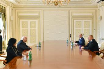 Prezident İlham Əliyev BMT-nin Sivilizasiyalar Alyansının ali nümayəndəsini qəbul edib