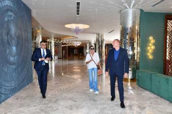 Prezident İlham Əliyev və birinci xanım Mehriban Əliyeva İsmayıllıda “Basqal Resort & Spa