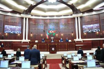 Milli Məclisin 2021-ci ilin payız sessiyasında ilk plenar iclas keçirilib