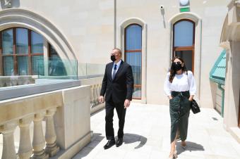 Prezident İlham Əliyev Bakıda “Intercontinental” otelinin açılışında iştirak edib