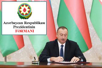 Azərbaycan Respublikası Prezidentinin 2018-ci il 6 iyun tarixli 119 nömrəli Fərmanı ilə təsdiq edilmiş 