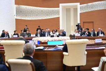 Milli Məclisin sədri Sahibə Qafarova MDB PA-nın plenar iclasında Ermənistan parlamenti spikerinin iddialarına cavab verib