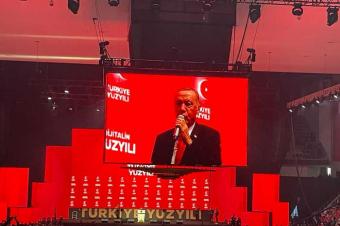 Prezident Rəcəb Tayyib Ərdoğan Ankarada “Türkiyənin yüz ili